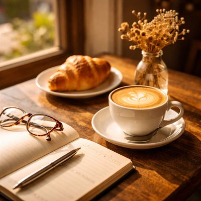 Late Morning Coffee playlist cover
